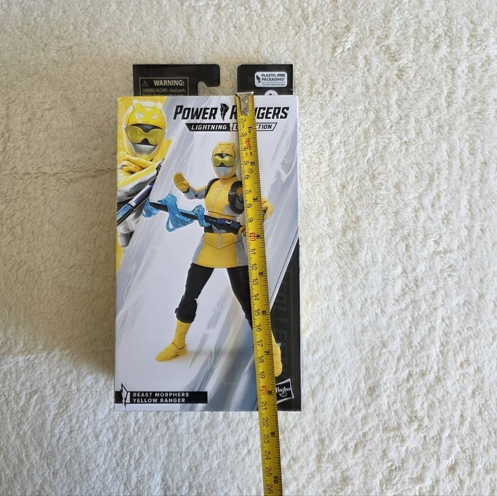 New Power Rangers Lightning Collection Beast Morphers Yellow Ranger 6